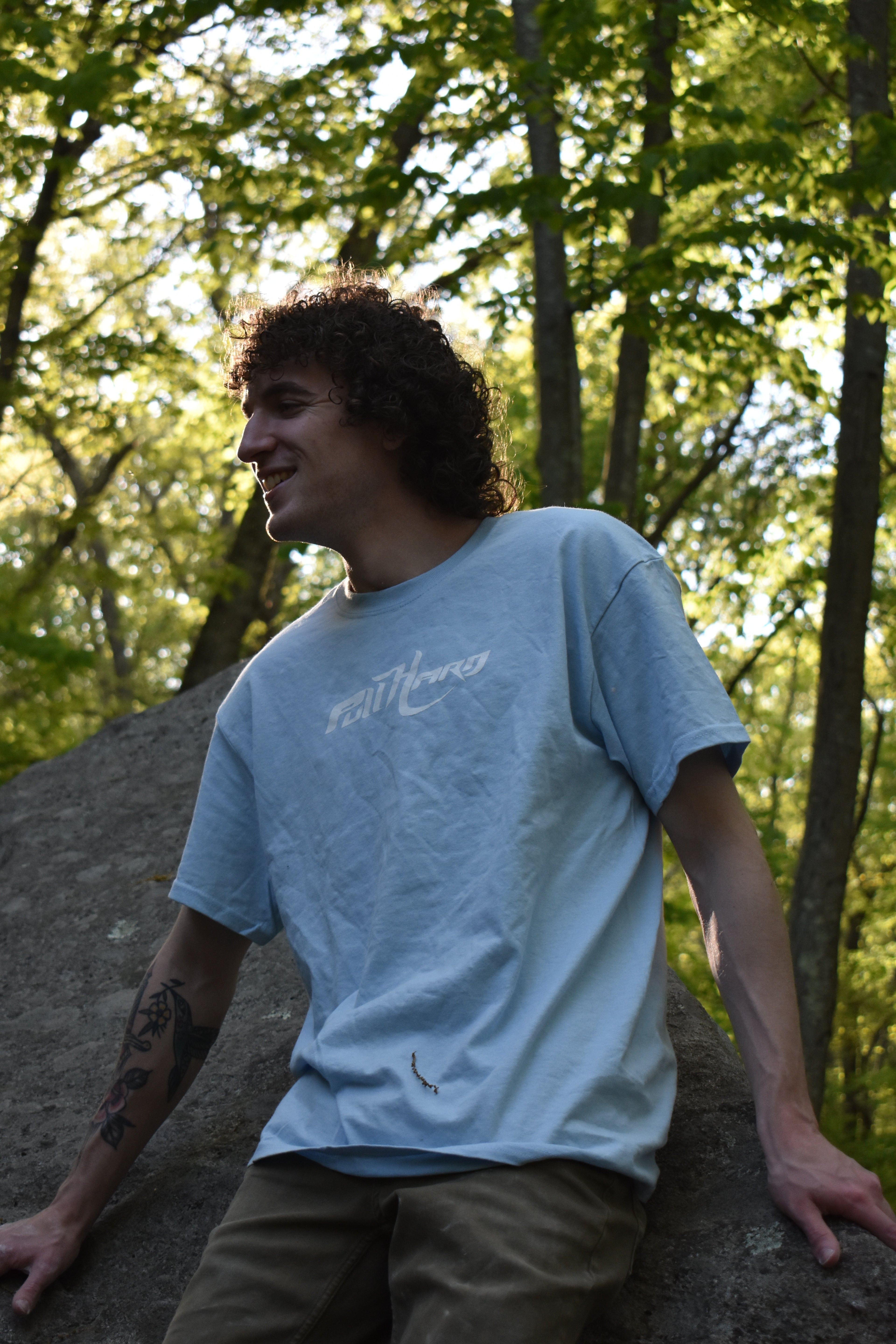 “The Arrival” Tee (Baby Blue)
